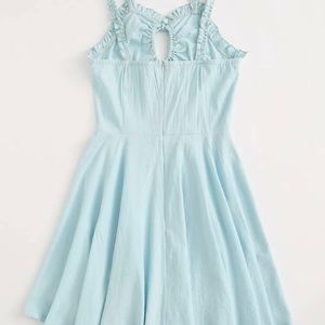 Baby blue dress